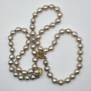 JUDITH McCANN'S LUSCIOUS BAROQUE PEARL NECKLACE